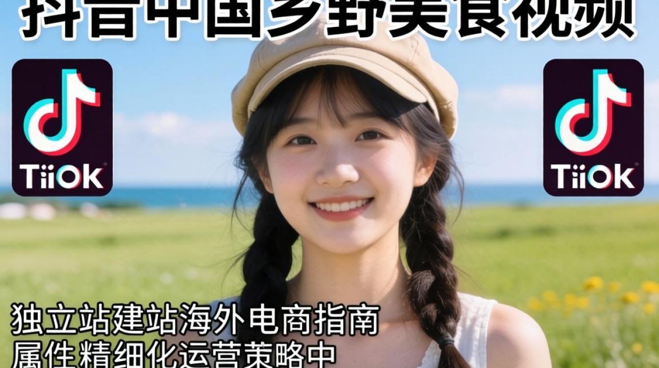 TikTok 中国乡野美食视频独立站建站海外电商指南