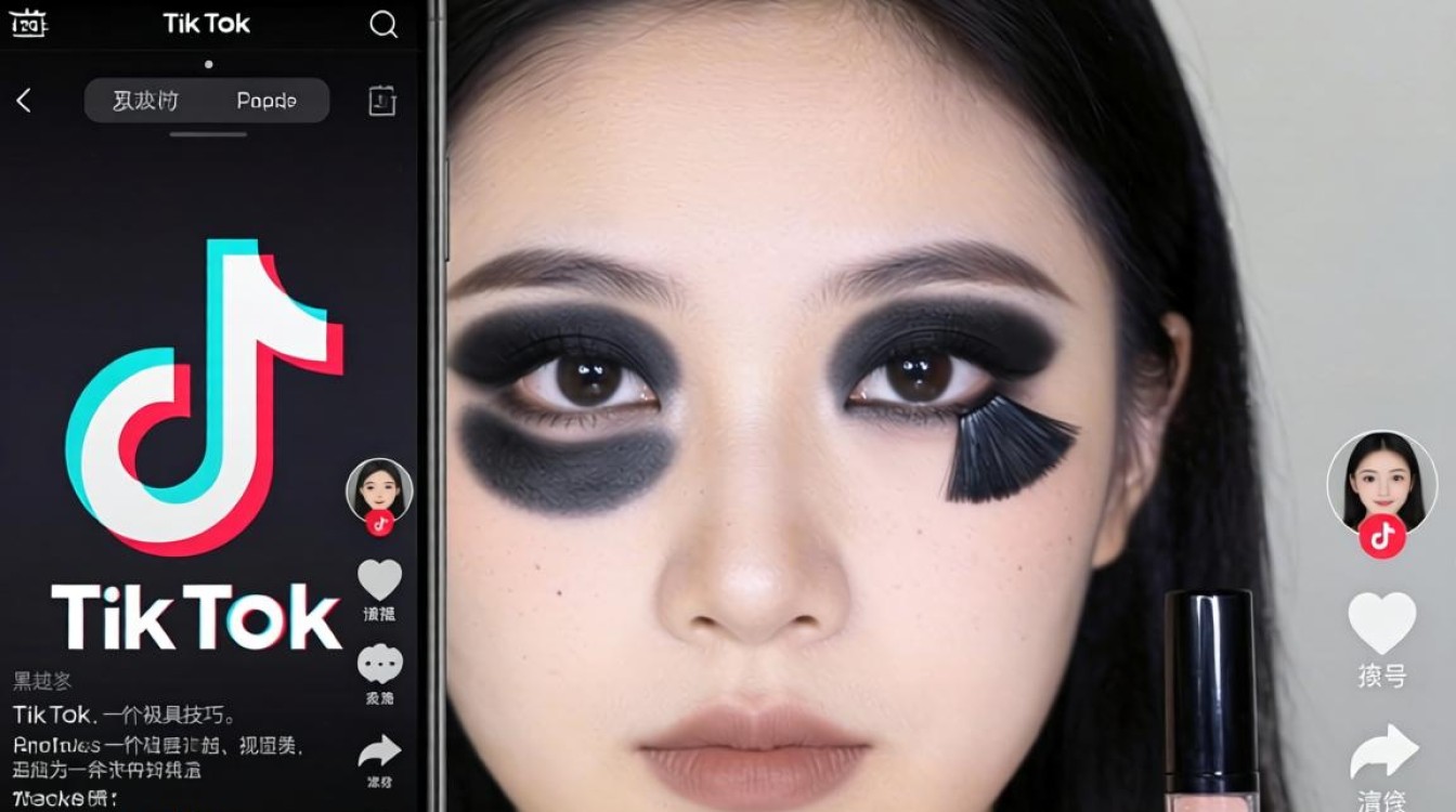 黑眼圈妆教程及粉丝增长运营秘籍