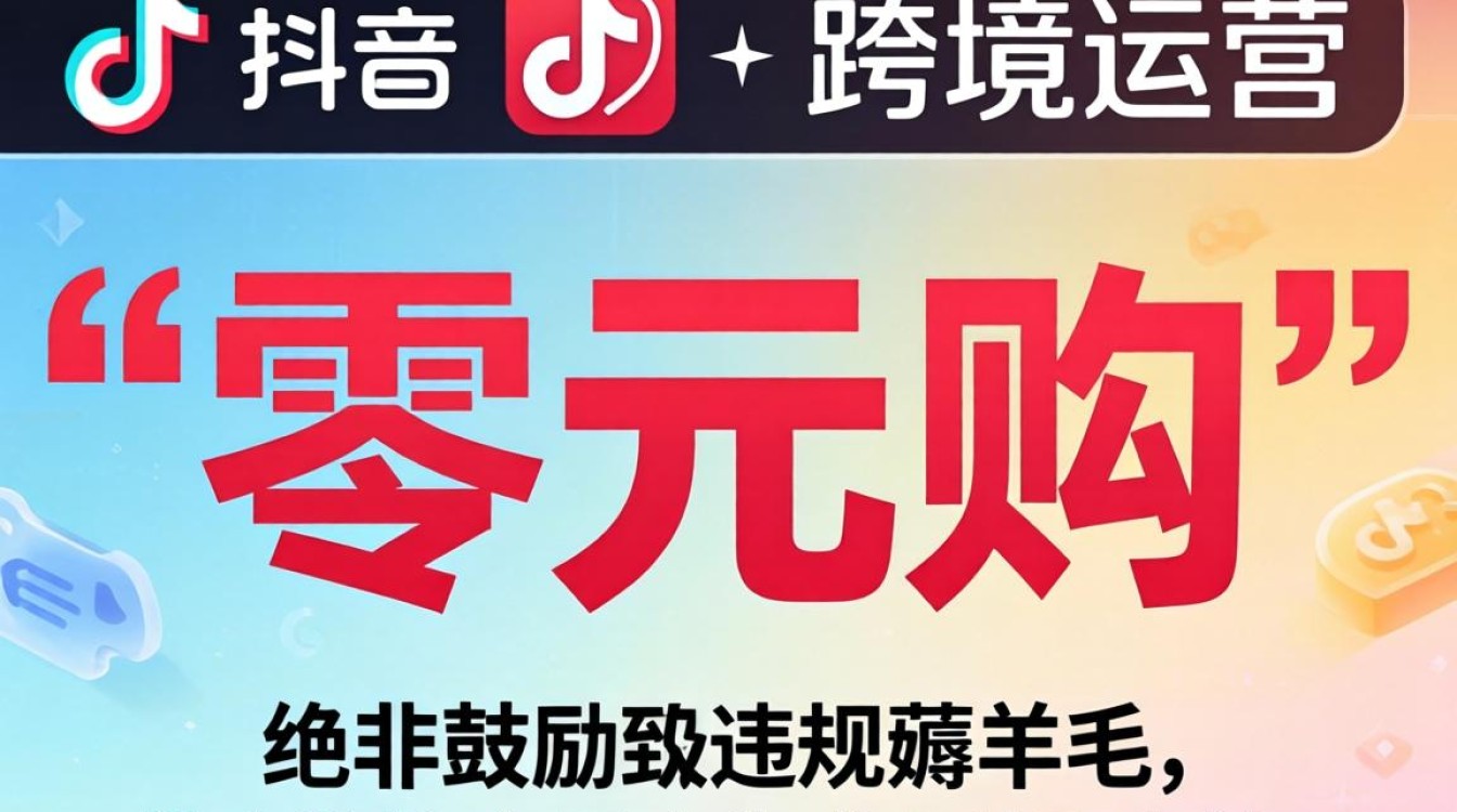TikTok 零元购 跨境运营从入门到进阶