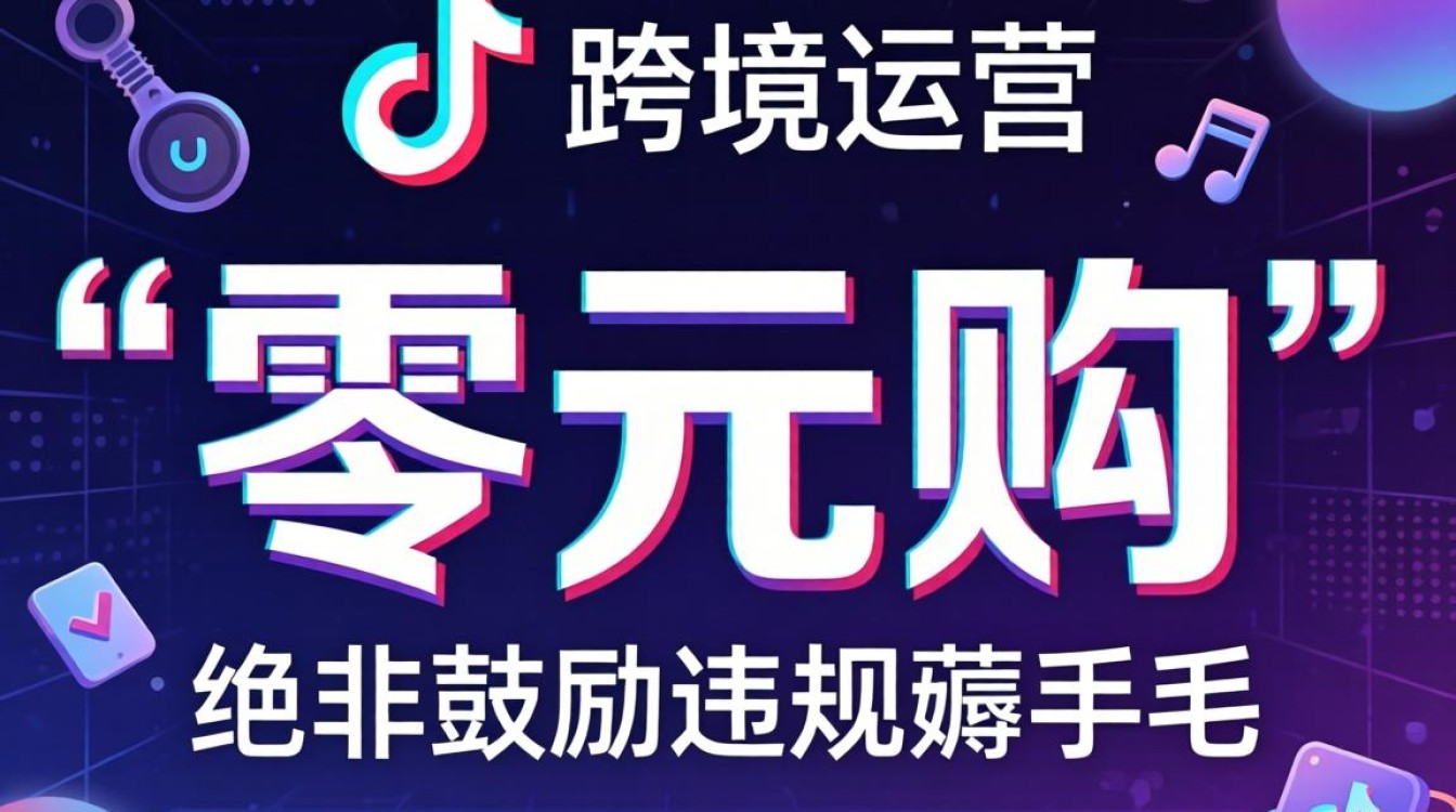 TikTok 零元购 跨境运营从入门到进阶