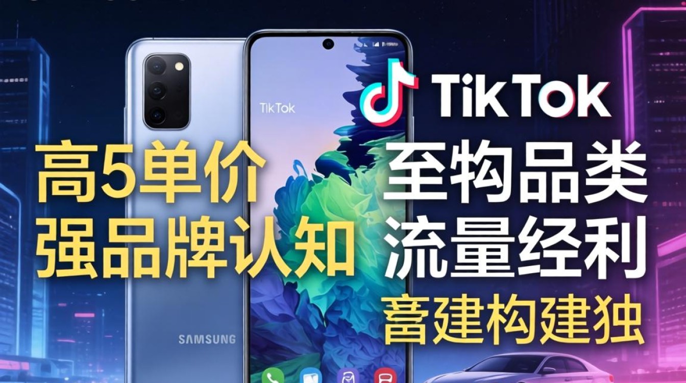 TikTok 三星手机独立站建站海外电商指南