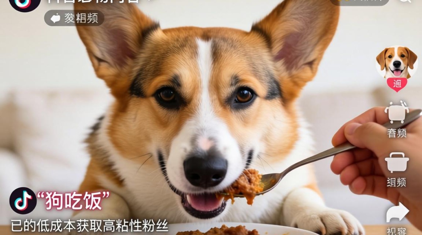 TikTok 上的狗吃饭 粉丝增长运营秘籍