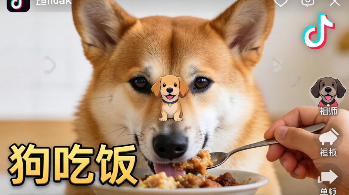 TikTok 上的狗吃饭 粉丝增长运营秘籍