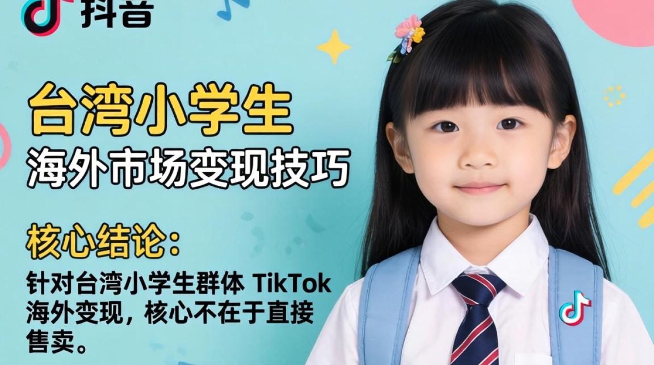 TikTok 台湾小学生如何海外变现