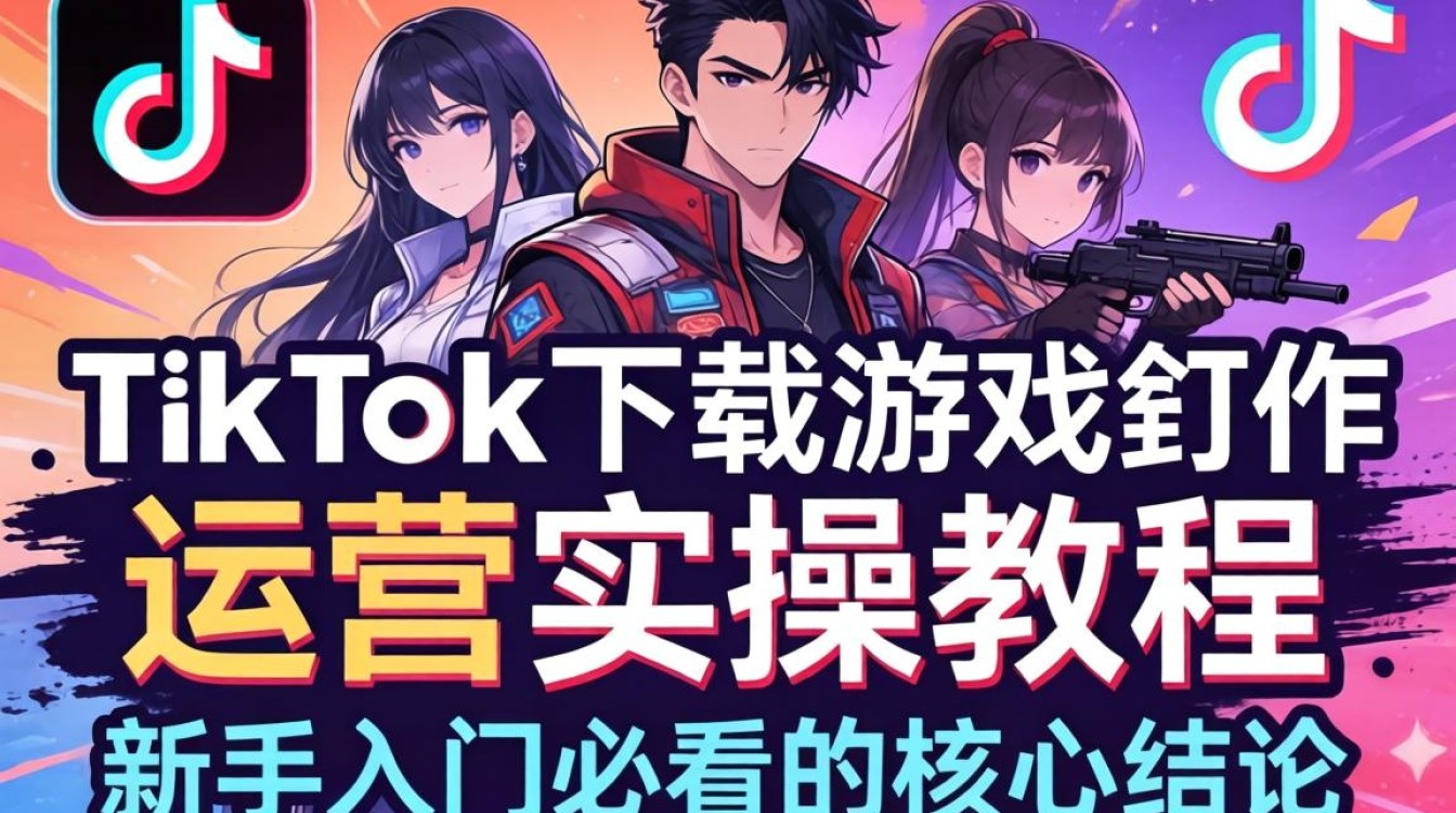 TikTok 下载游戏的软件怎么操作