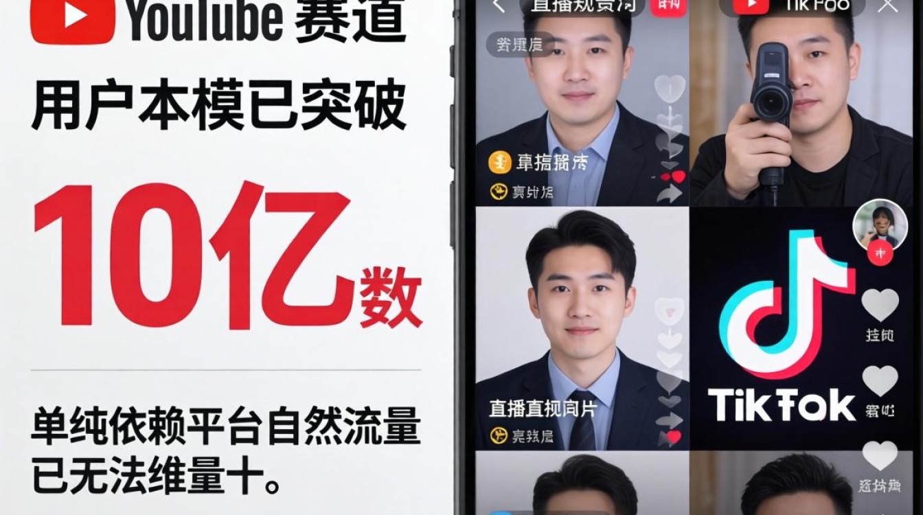 YouTube bigo 和 tiktok 用户规模如何对比