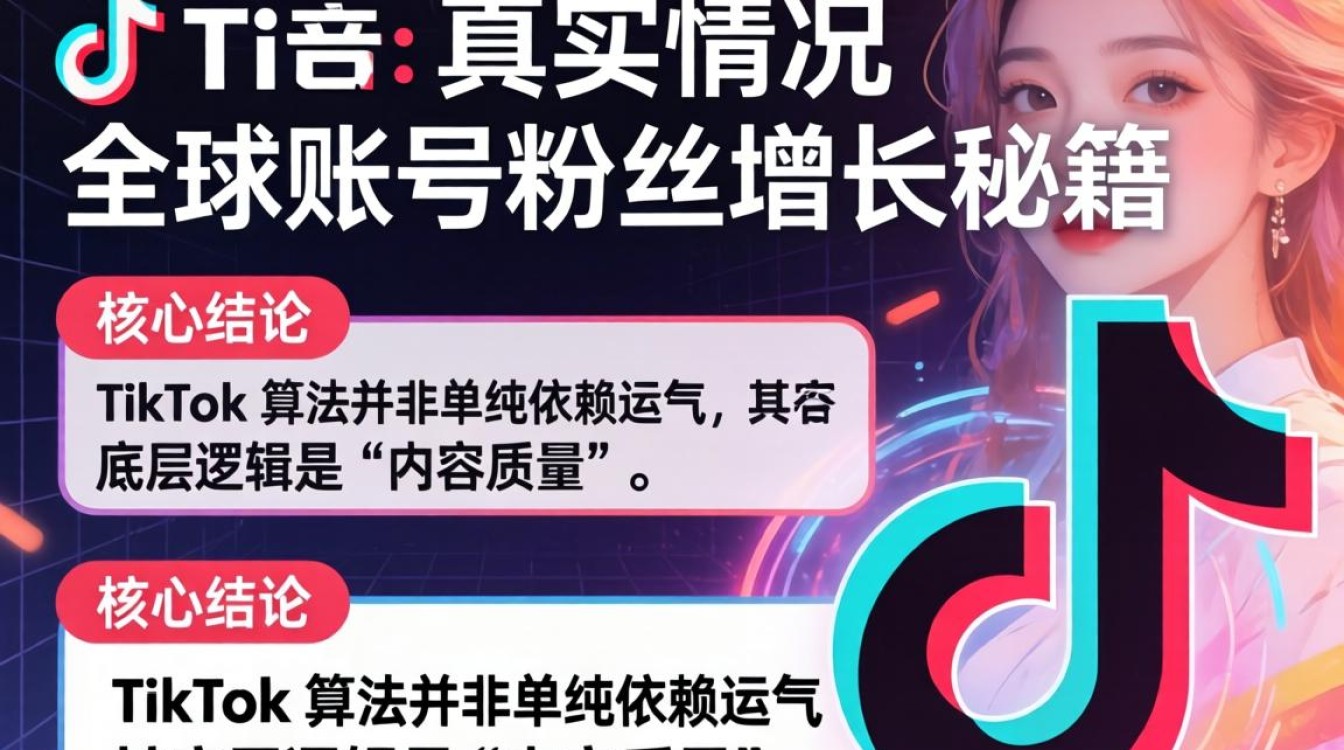 TikTok 真实情况全球账号粉丝增长秘籍