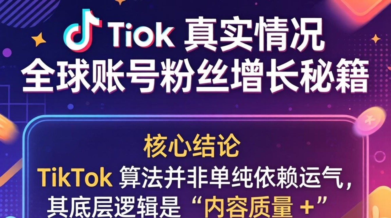 TikTok 真实情况全球账号粉丝增长秘籍