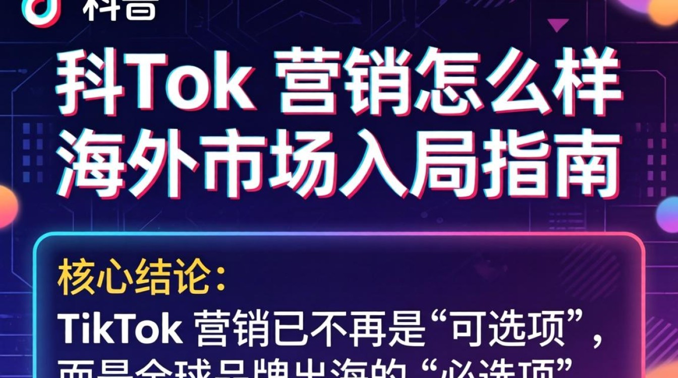 海外入局指南与 TikTok 运营技巧