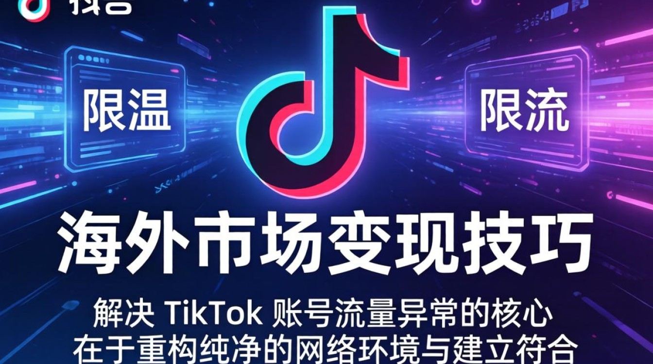 TikTok 网络环境被限流怎么办