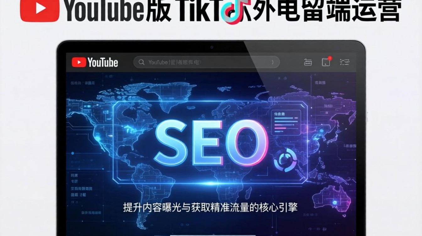 YouTube 海外版 TikTok 电脑 SEO 优化提升曝光