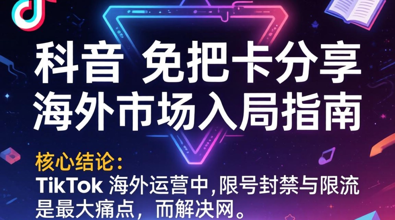 TikTok 免把卡海外入局指南
