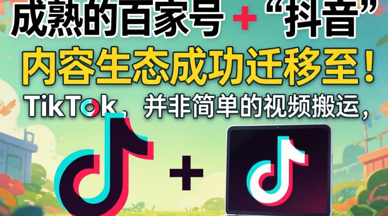 百家号抖音照搬到tiktok能火吗