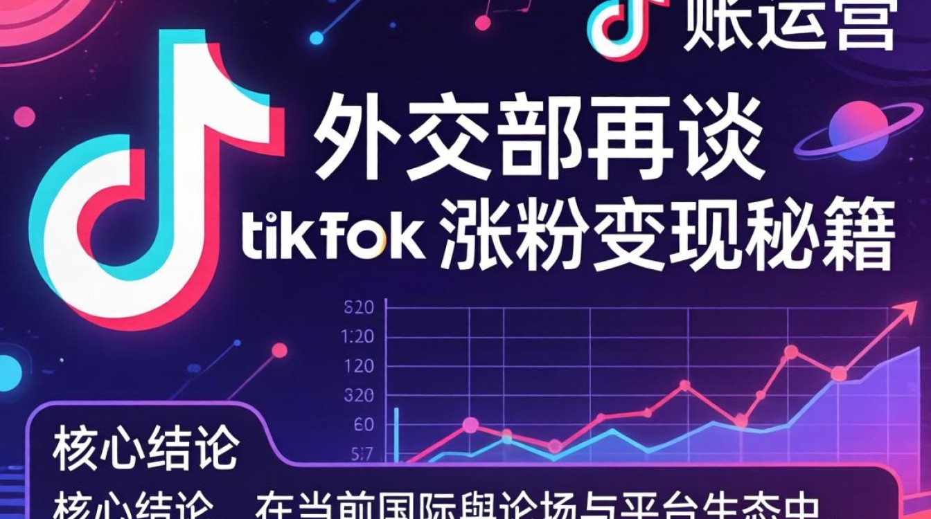 外交部再谈 TikTok 账号运营