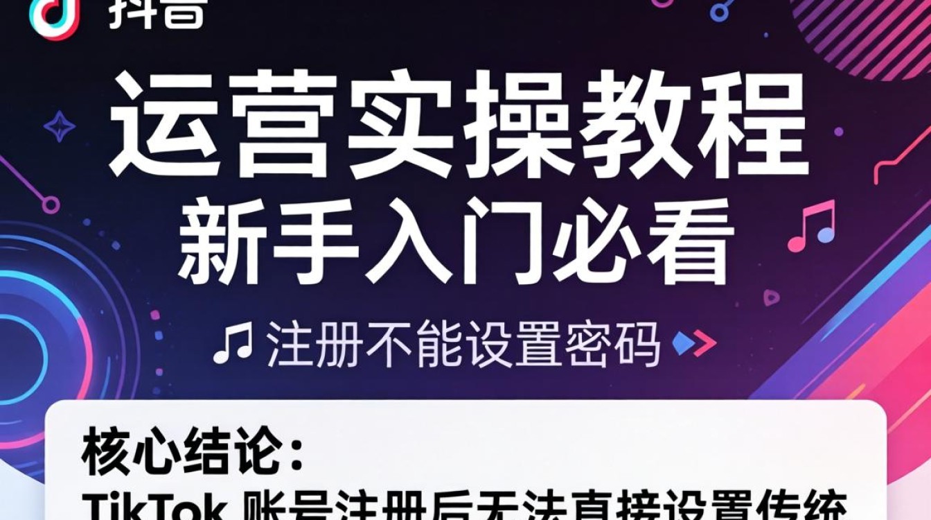 TikTok 注册不能设置密码怎么办