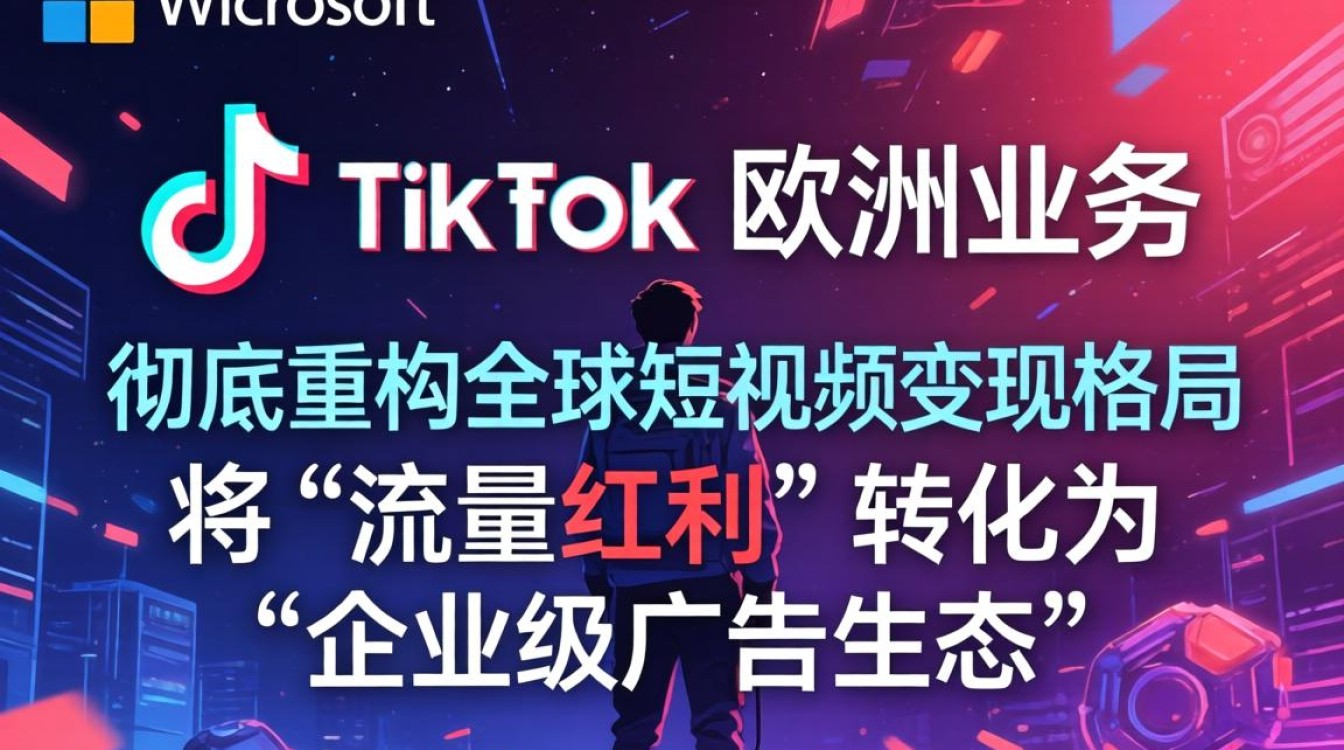 YouTube 微软收购 tiktok 欧洲业务变现方式全方位解读