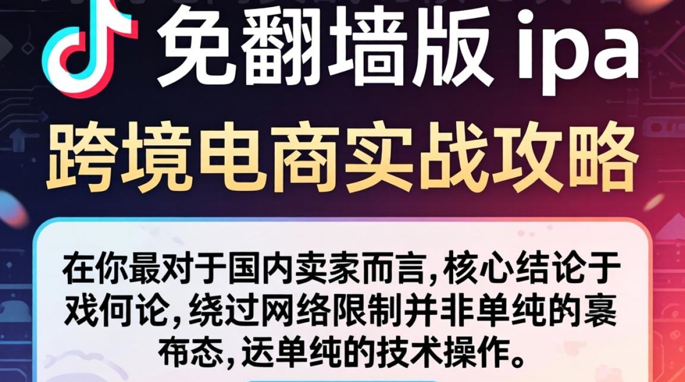 TikTok 免翻墙版 ipa 跨境电商实战攻略