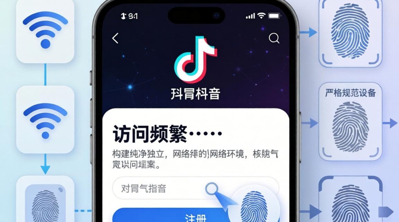 TikTok 注册显示访问频繁怎么办