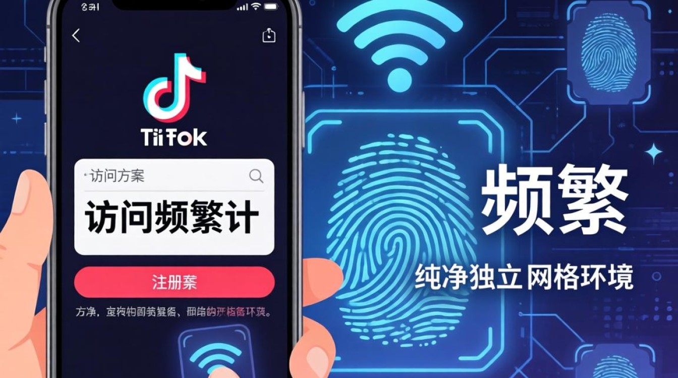 TikTok 注册显示访问频繁怎么办