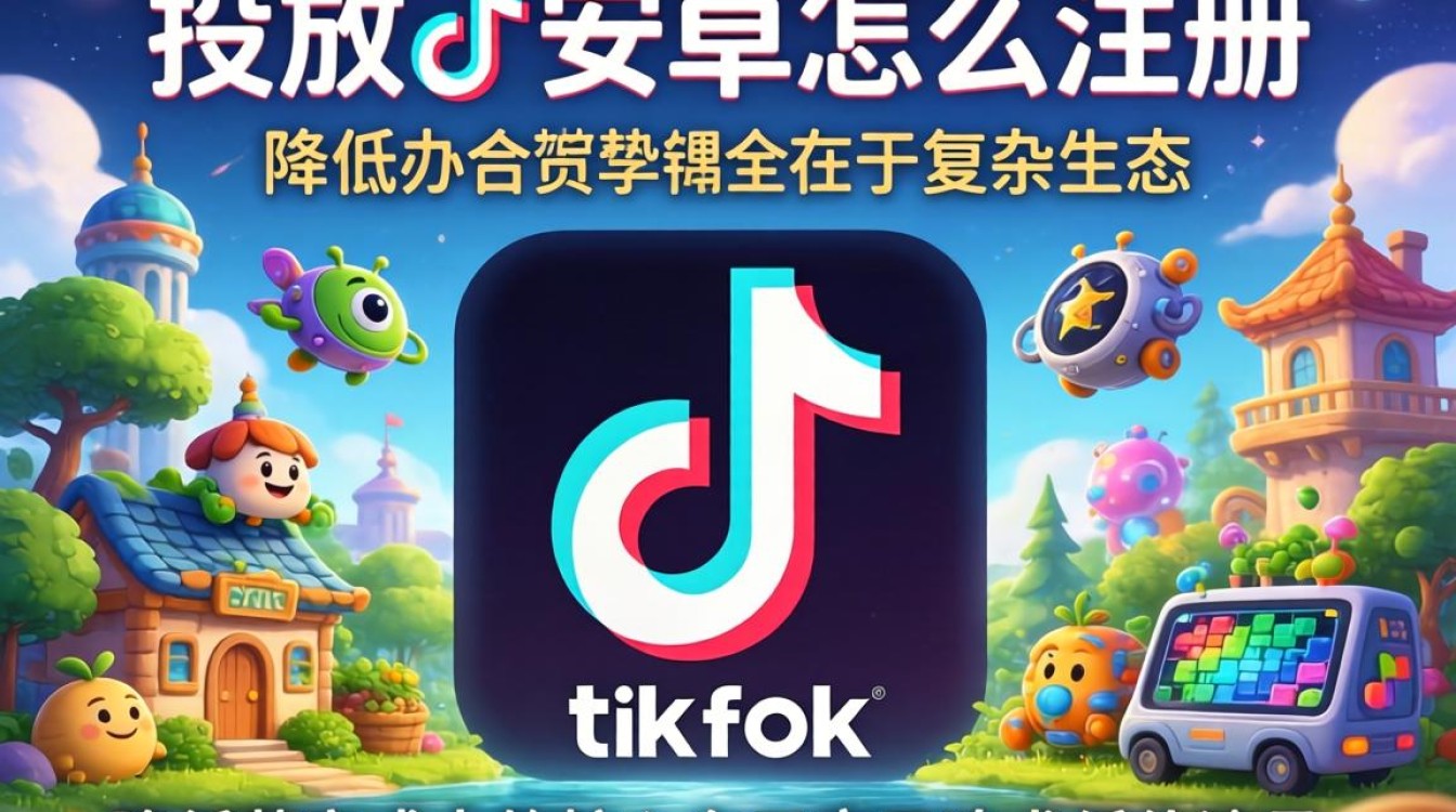 广告投放安卓怎么注册 TikTok