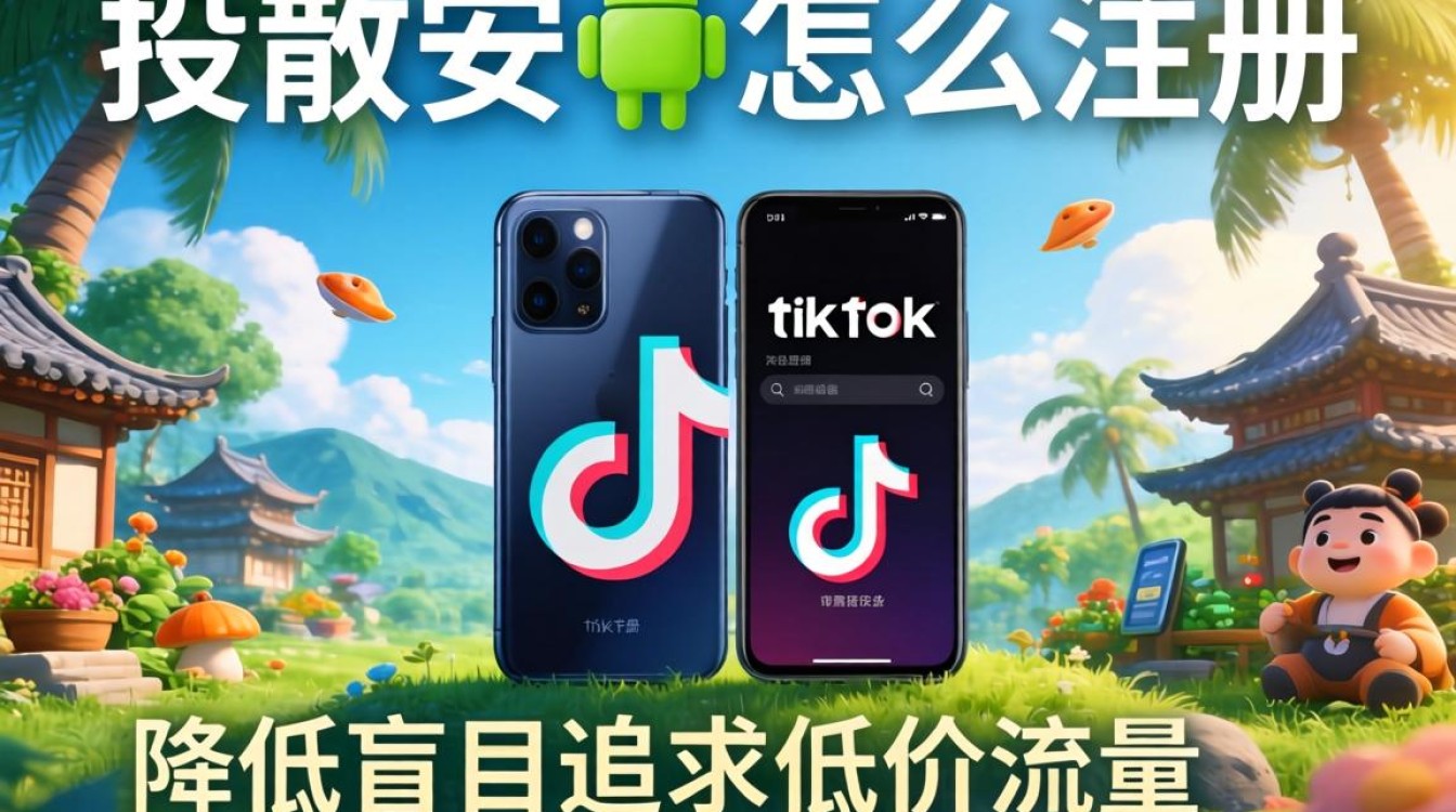 广告投放安卓怎么注册 TikTok