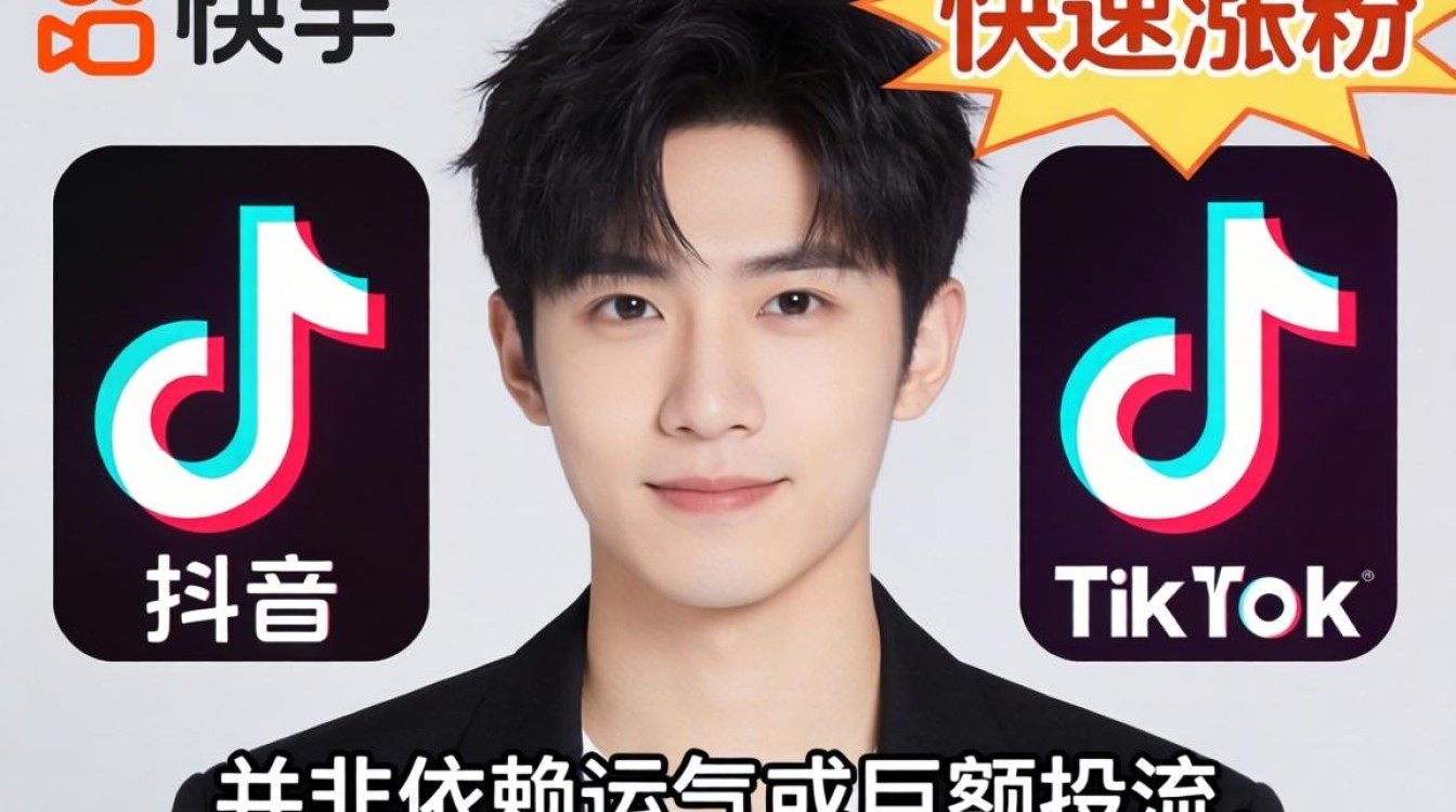 快手从tiktok到抖音涨粉秘籍普通人可学