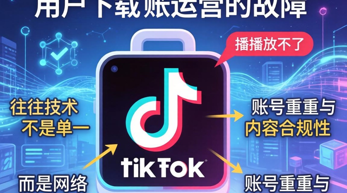 账号运营下载了 TikTok 播放不了怎么办