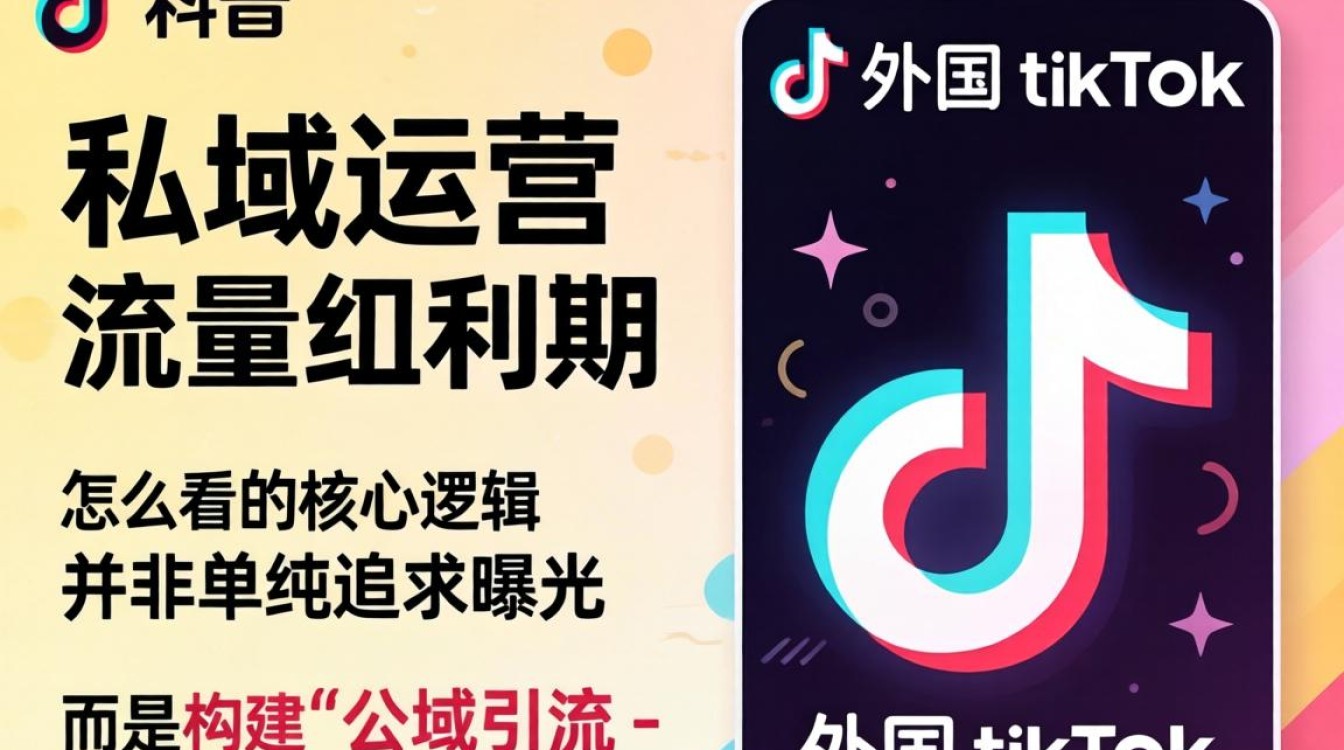 私域运营外国TikTok怎么看