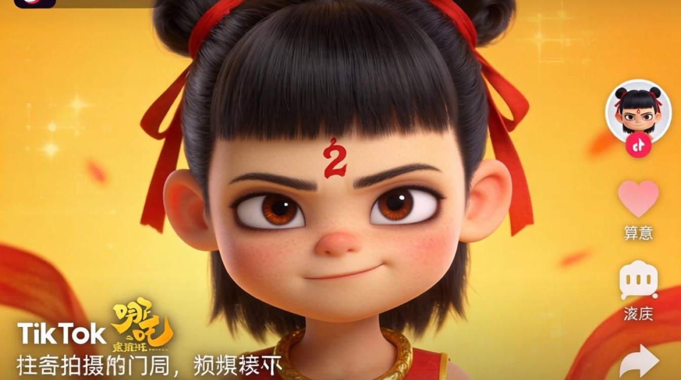 视频拍摄哪吒2在tiktok上怎么提升画面质感