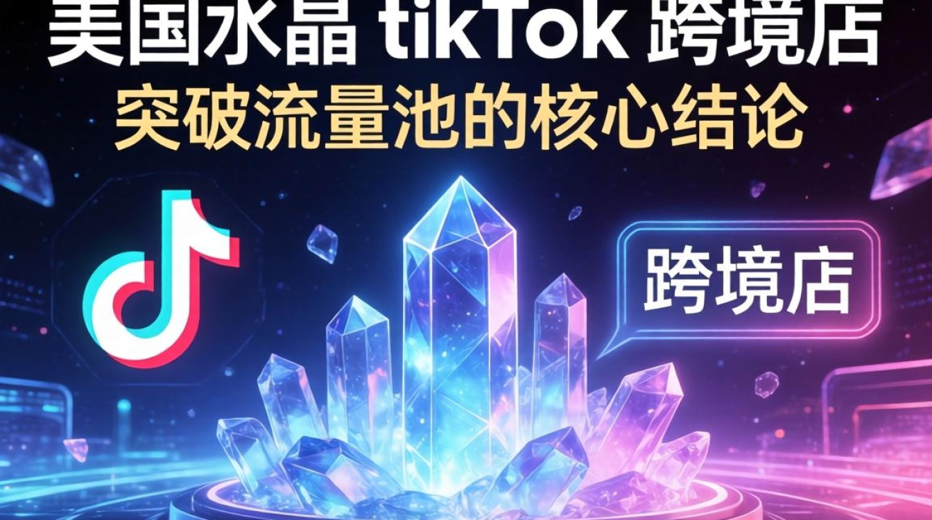 美国水晶 TikTok 跨境店权重优化
