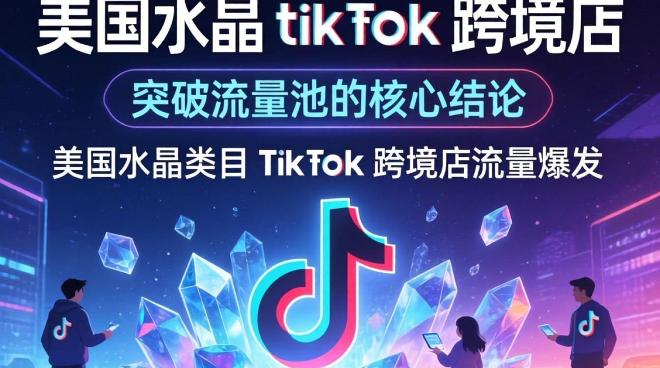 美国水晶 TikTok 跨境店权重优化