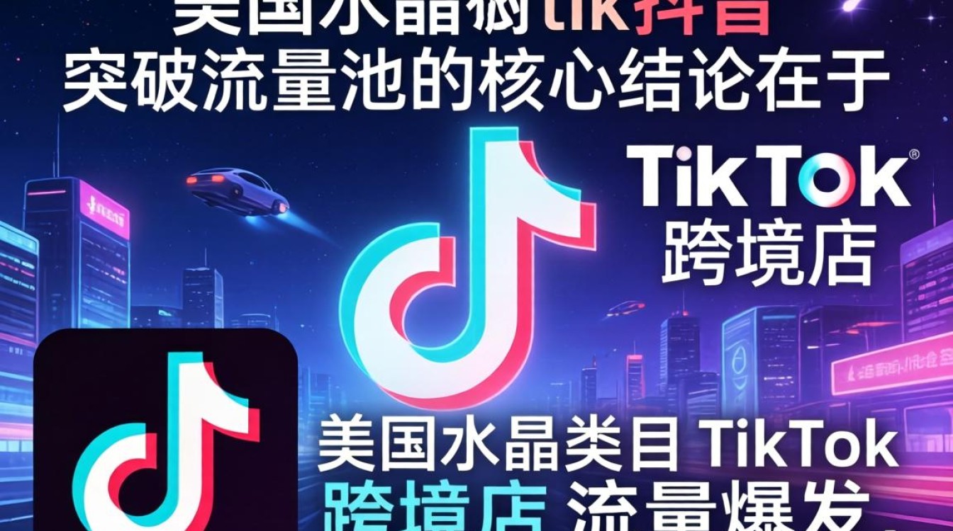 美国水晶 TikTok 跨境店权重优化