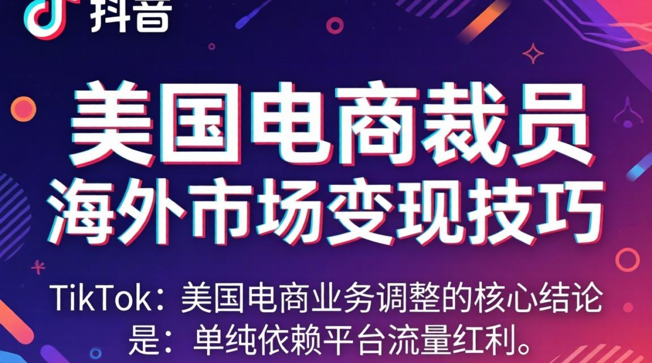 TikTok 美国电商裁员怎么办