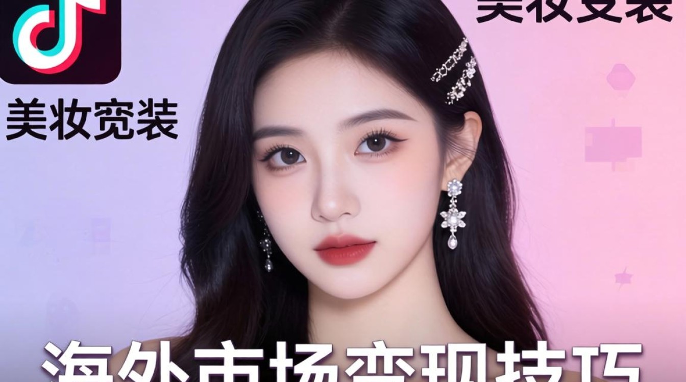 TikTok 美妆变装 海外市场变现技巧