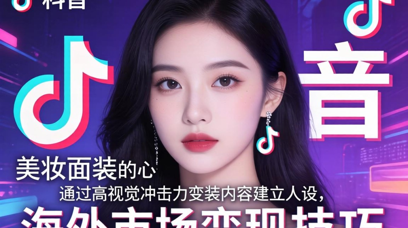 TikTok 美妆变装 海外市场变现技巧