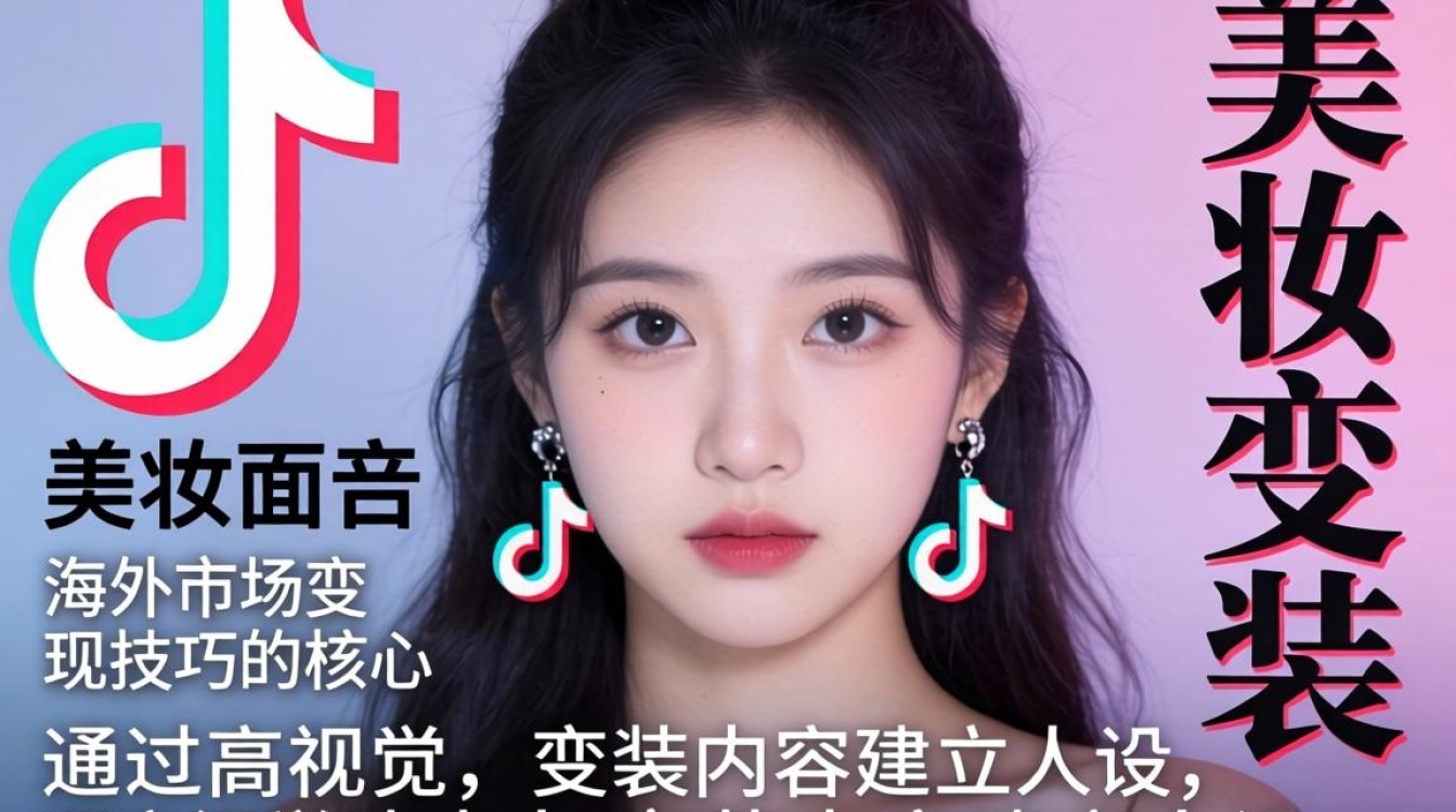 TikTok 美妆变装 海外市场变现技巧