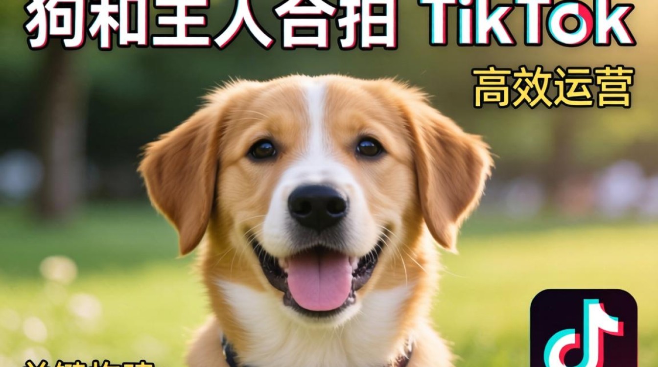狗和主人合拍tiktok怎么做