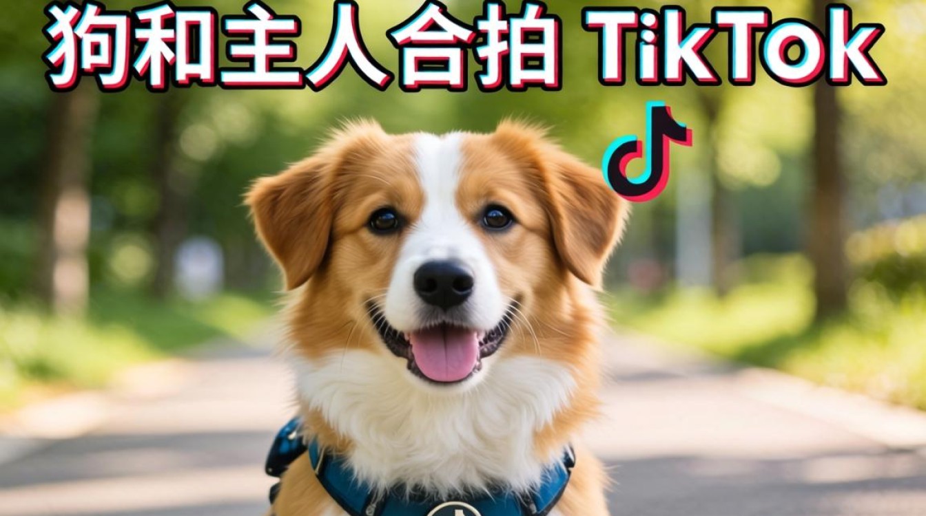 狗和主人合拍tiktok怎么做