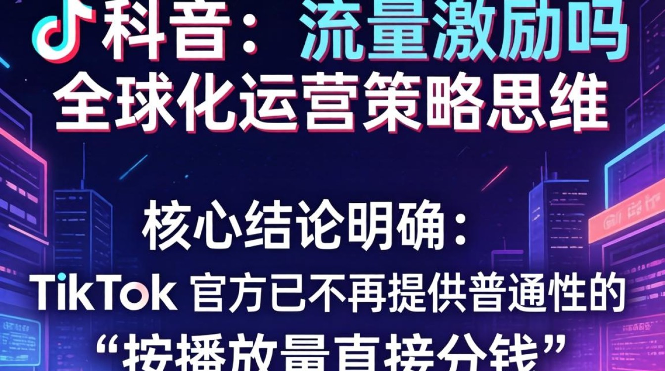 TikTok 流量激励政策是什么