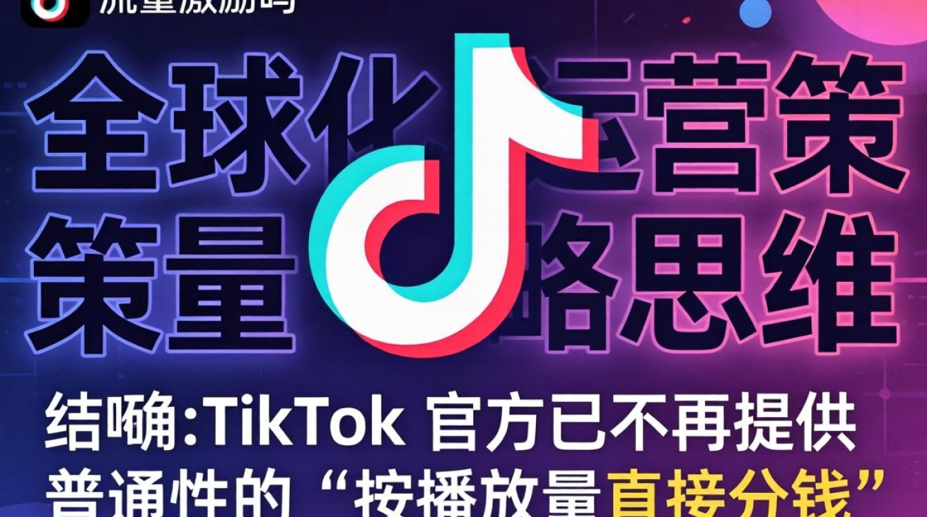 TikTok 流量激励政策是什么