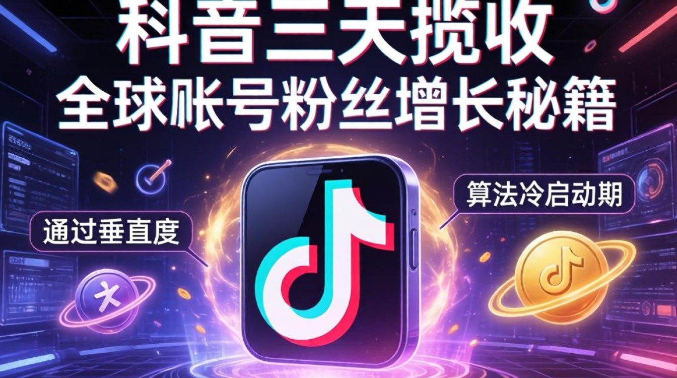 TikTok 三天揽收全球账号粉丝增长秘籍