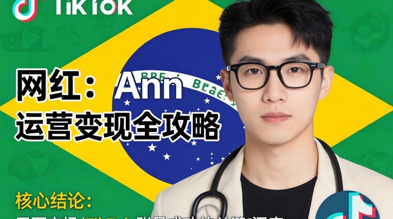 短视频巴西TikTok网红Ann运营变现全攻略