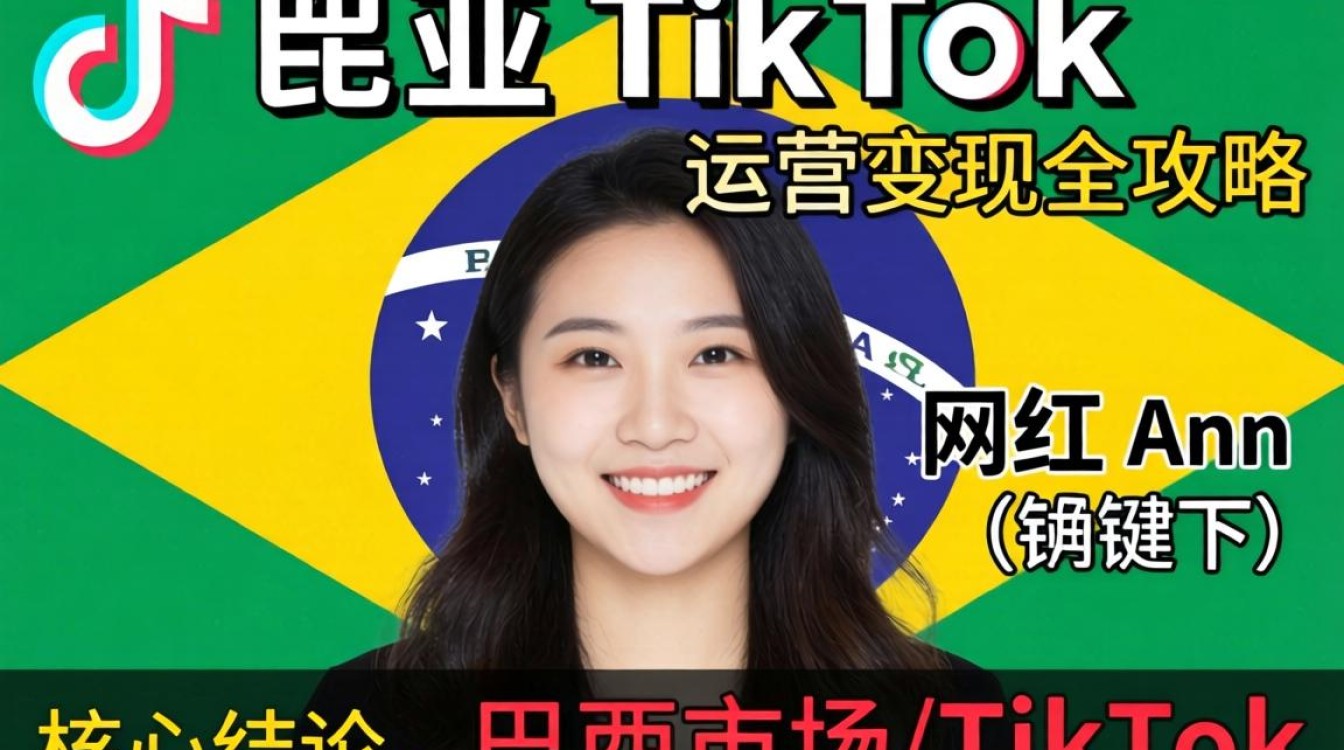 短视频巴西TikTok网红Ann运营变现全攻略