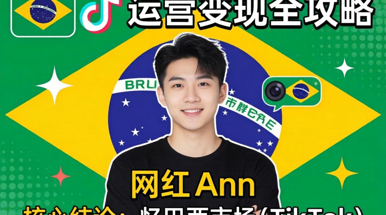 短视频巴西TikTok网红Ann运营变现全攻略