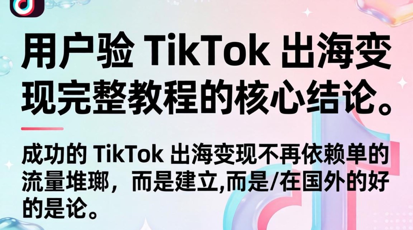 国外用户体验TikTok 出海变现完整教程