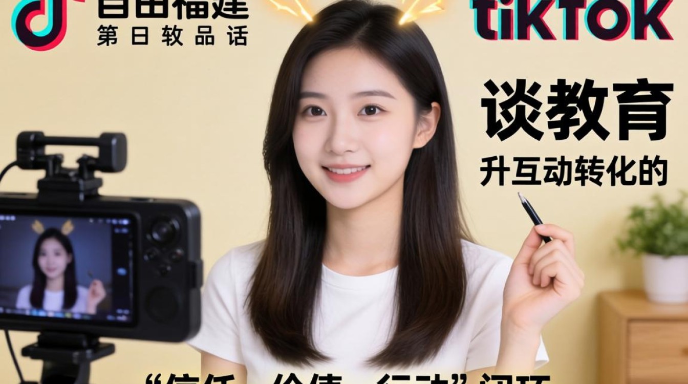 直播话术自由福建tiktok谈教育如何提升互动转化