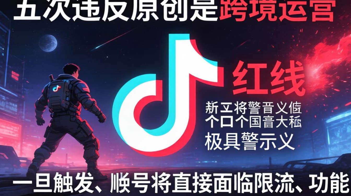 TikTok 五次违反原创怎么办