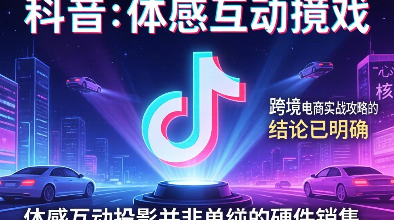 TikTok 体感互动投影怎么做