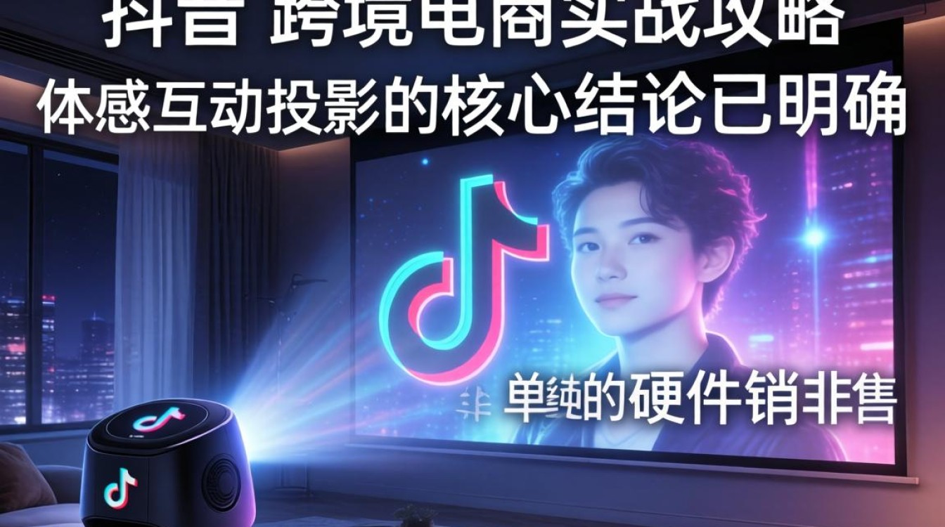 TikTok 体感互动投影怎么做