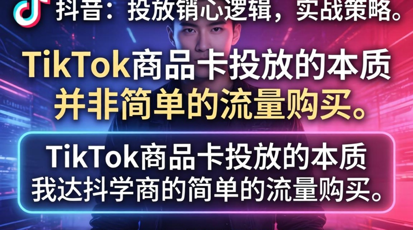 TikTok 商品卡投放教程